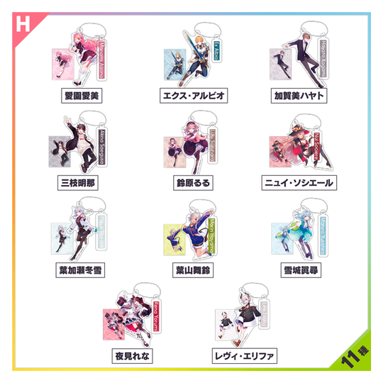 にじさんじ Anniversary Festival 2021 のレヴィさん関連グッズまとメ  